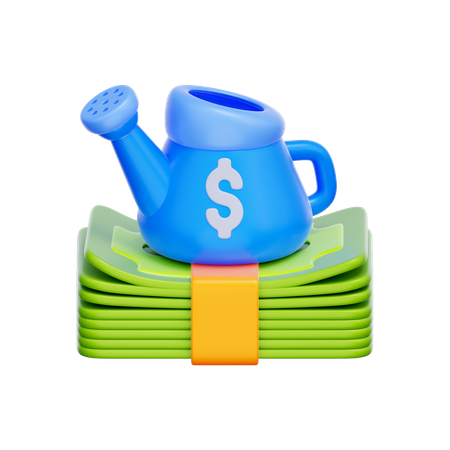 投資の成長  3D Icon