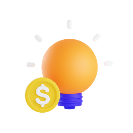 Investment idea  3D Icon