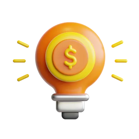 Investment idea  3D Icon