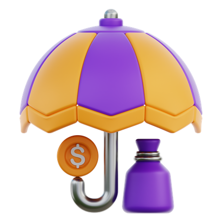 Investment Insurance  3D Icon