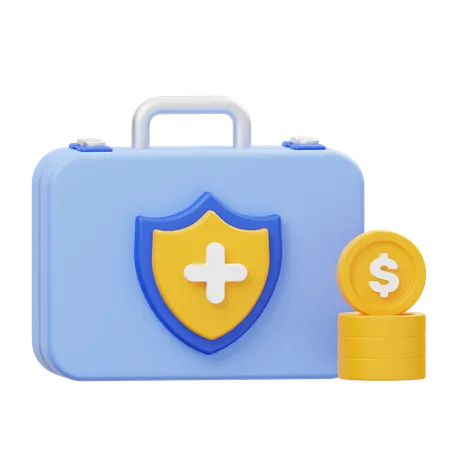 Investment Insurance  3D Icon