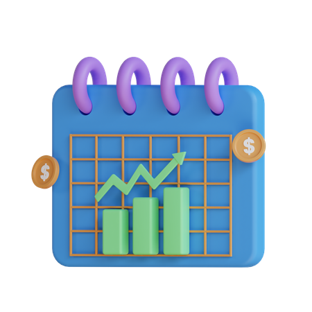 Investment Plan  3D Icon