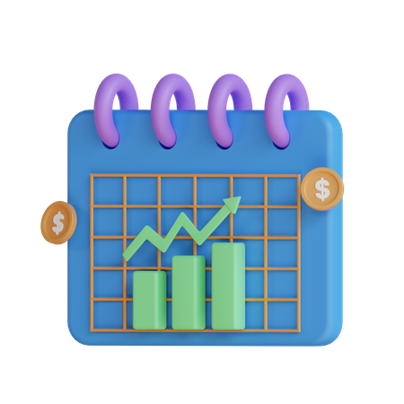 Investment Plan 3D Icon