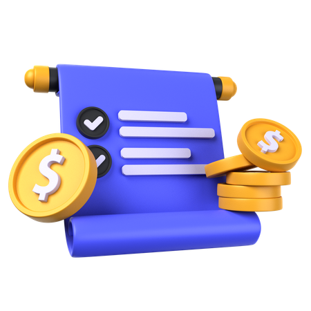 Investment Plan  3D Icon