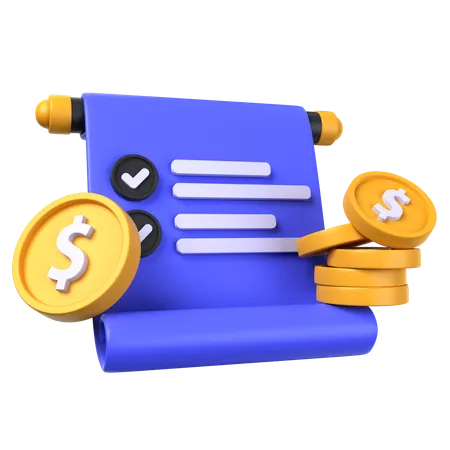 Investment Plan  3D Icon
