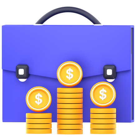 Investment Portfolio  3D Icon