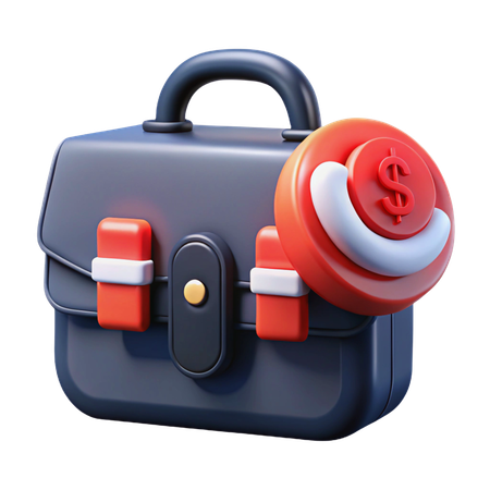 Investment Portfolio  3D Icon