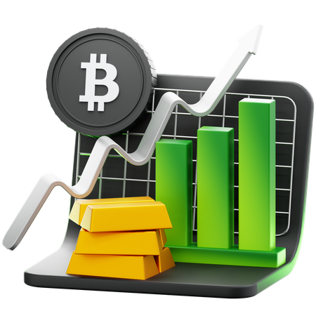Investment Portfolio  3D Icon