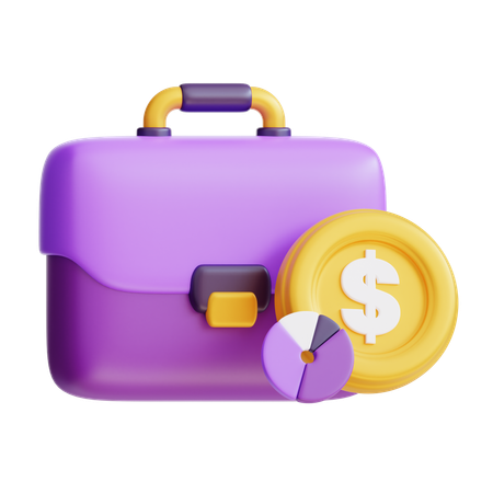 Investment Portfolio  3D Icon