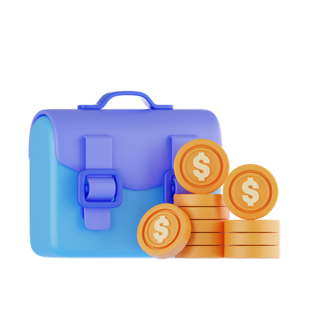 Investment Portfolio  3D Icon