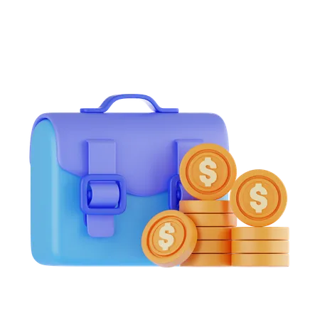 Investment Portfolio  3D Icon