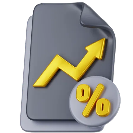 Investment Portfolio  3D Icon