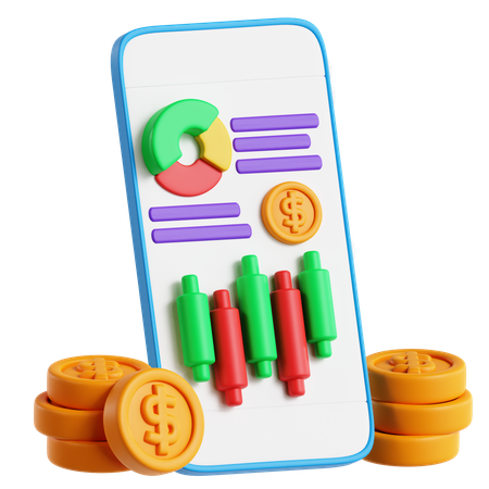 Investment Portfolio  3D Icon