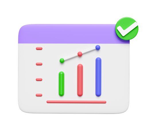 Investment Profit  3D Icon