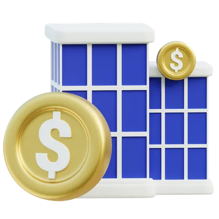 Investment Property  3D Icon