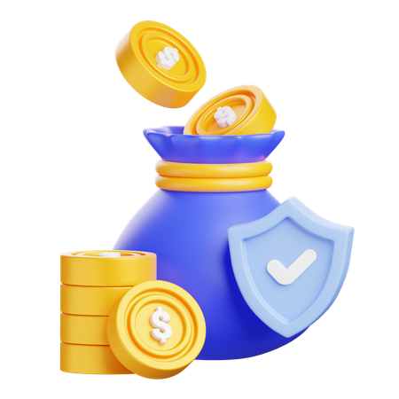 Investment Protection  3D Icon