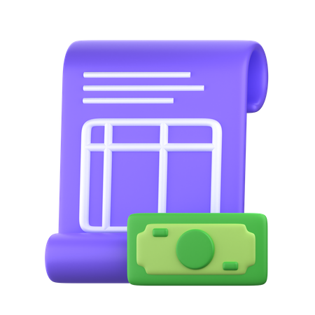 Investment Report  3D Icon