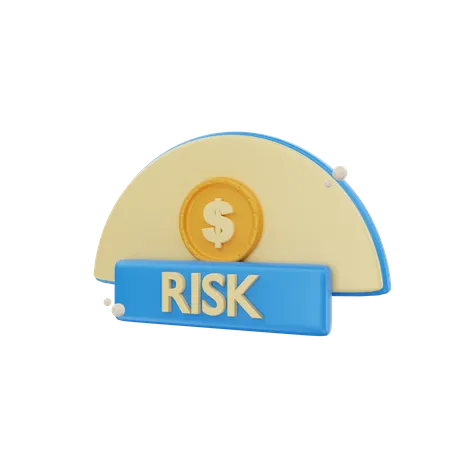 Investment Risk  3D Icon