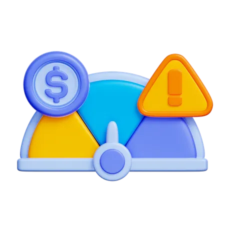 Investment Risk Management  3D Icon