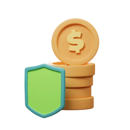 Investment Security  3D Icon