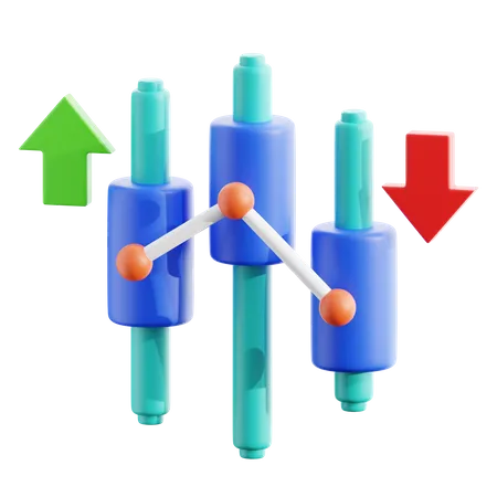 Investment Stock Market  3D Icon