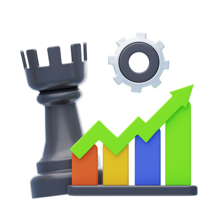 Investment Strategy  3D Icon