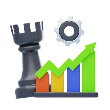 Investment Strategy  3D Icon