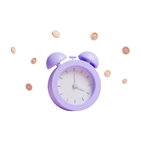 Investment Time  3D Icon