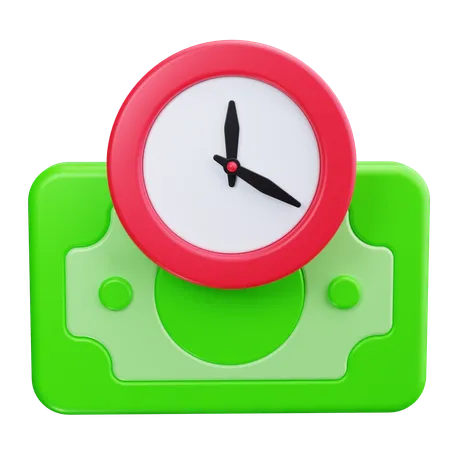 Investment Time  3D Icon