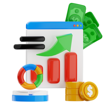 Anlageanalysen  3D Icon