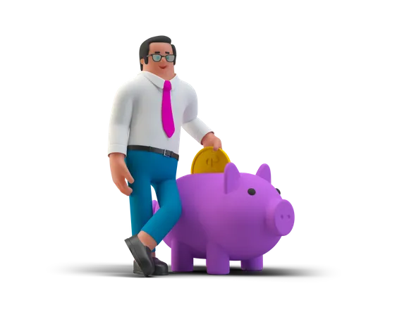 Investor  3D Illustration