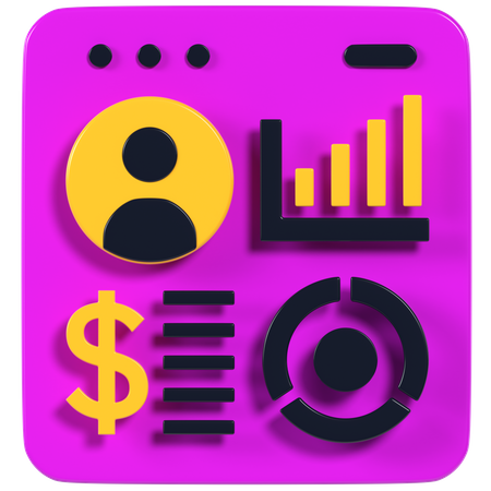 Investor Profile  3D Icon