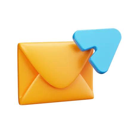 Invia una email  3D Icon