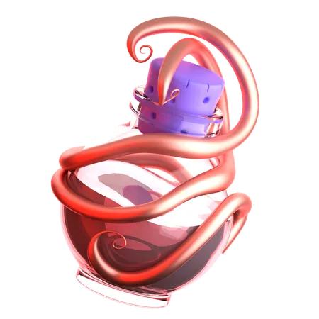 Invisibility Potion  3D Icon