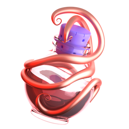 Invisibility Potion 3D Icon