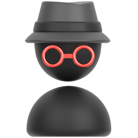 Invisible  3D Icon