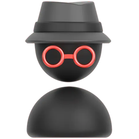 Invisible  3D Icon