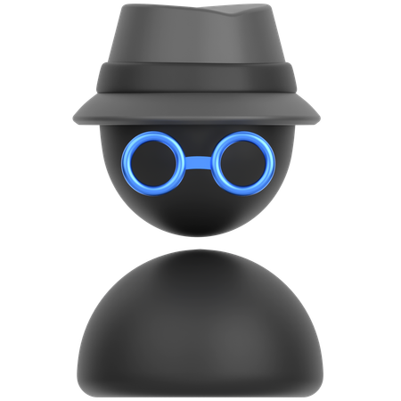 Invisible  3D Icon