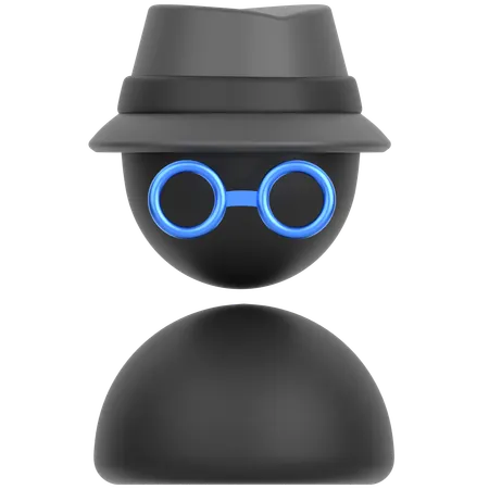 Invisible  3D Icon