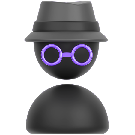 Invisible  3D Icon