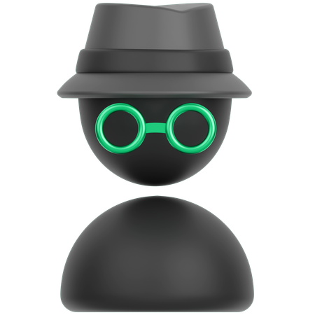 Invisible  3D Icon