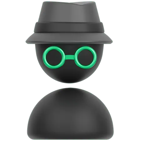 Invisible  3D Icon