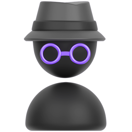 Invisible  3D Icon