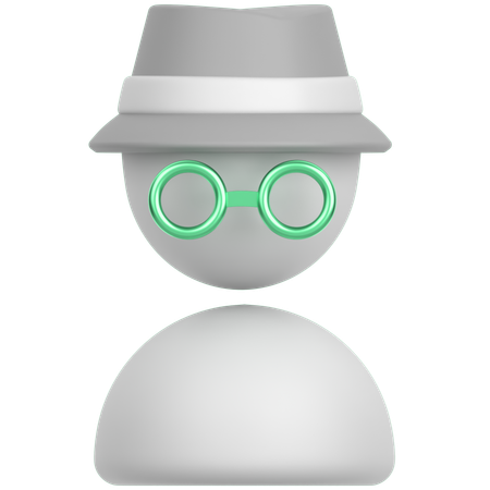Invisible Man  3D Icon