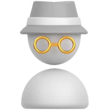 Invisible Man  3D Icon