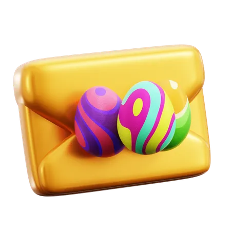 Invitación de pascua  3D Icon