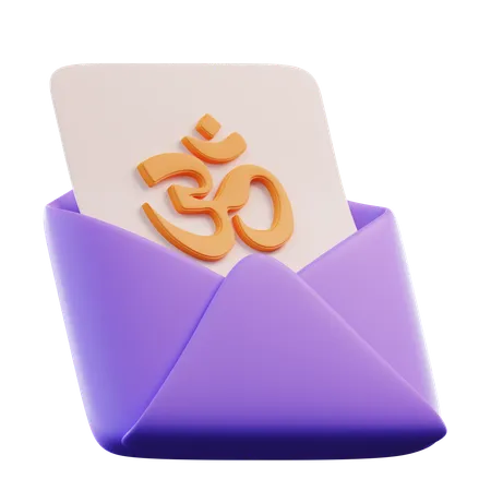 Invitación de diwali  3D Icon