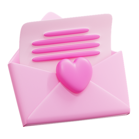 Invitation de mariage  3D Icon