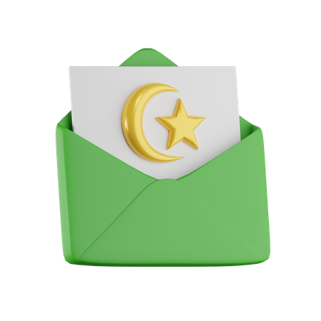 Invitation au ramadhan  3D Icon