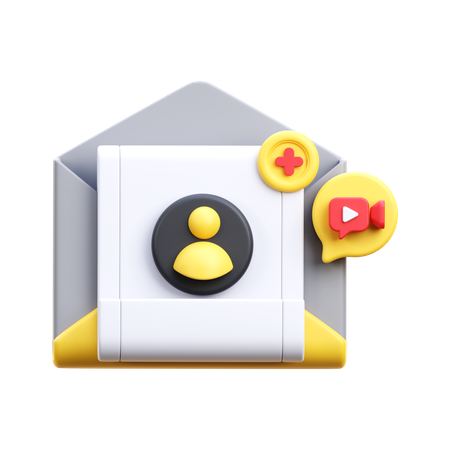 Invitation au webinaire  3D Icon